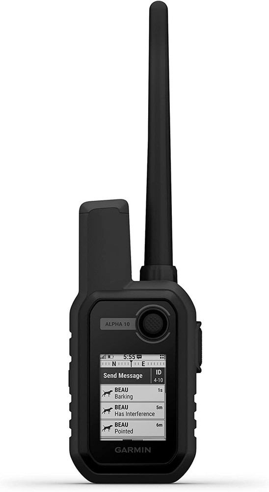 Garmin Alpha 10 Handheld GPS Compass Compact Tracking and Training Dog Device