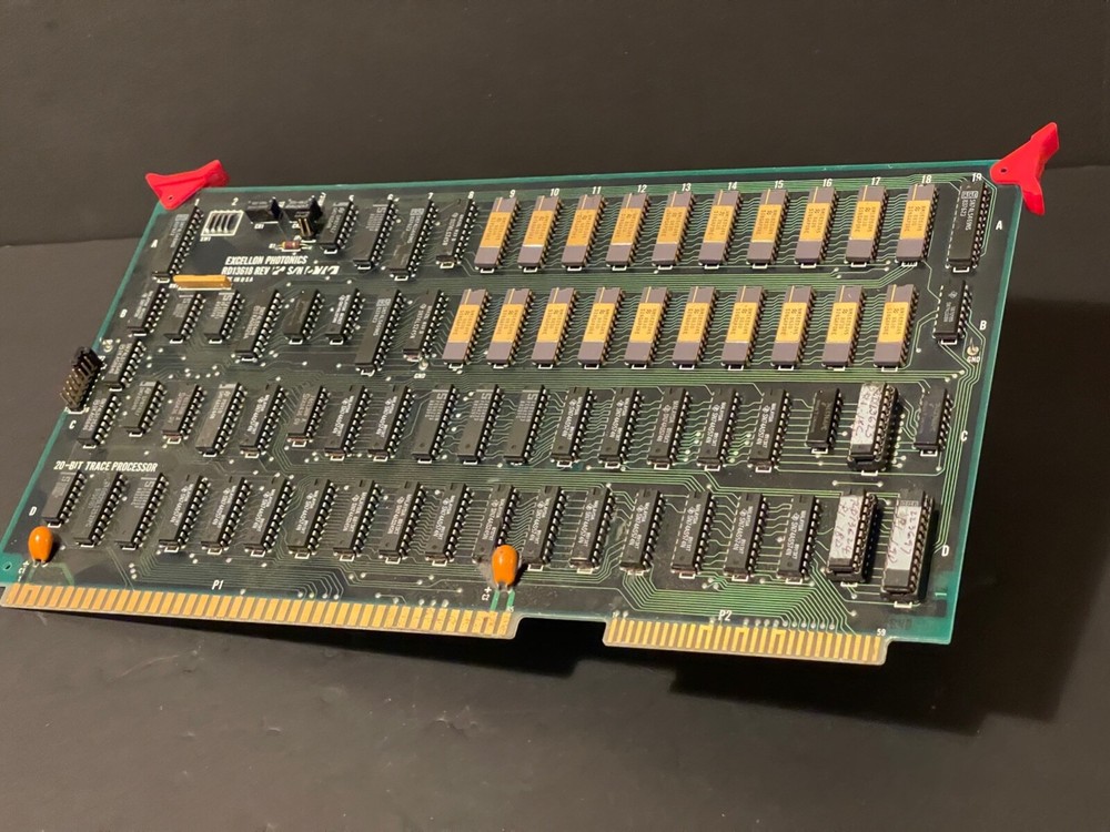 VINTAGE PCB BOARD EXCELLON PHOTONICS RD13618 20-BIT TRACE PROCESSOR MM1620J45