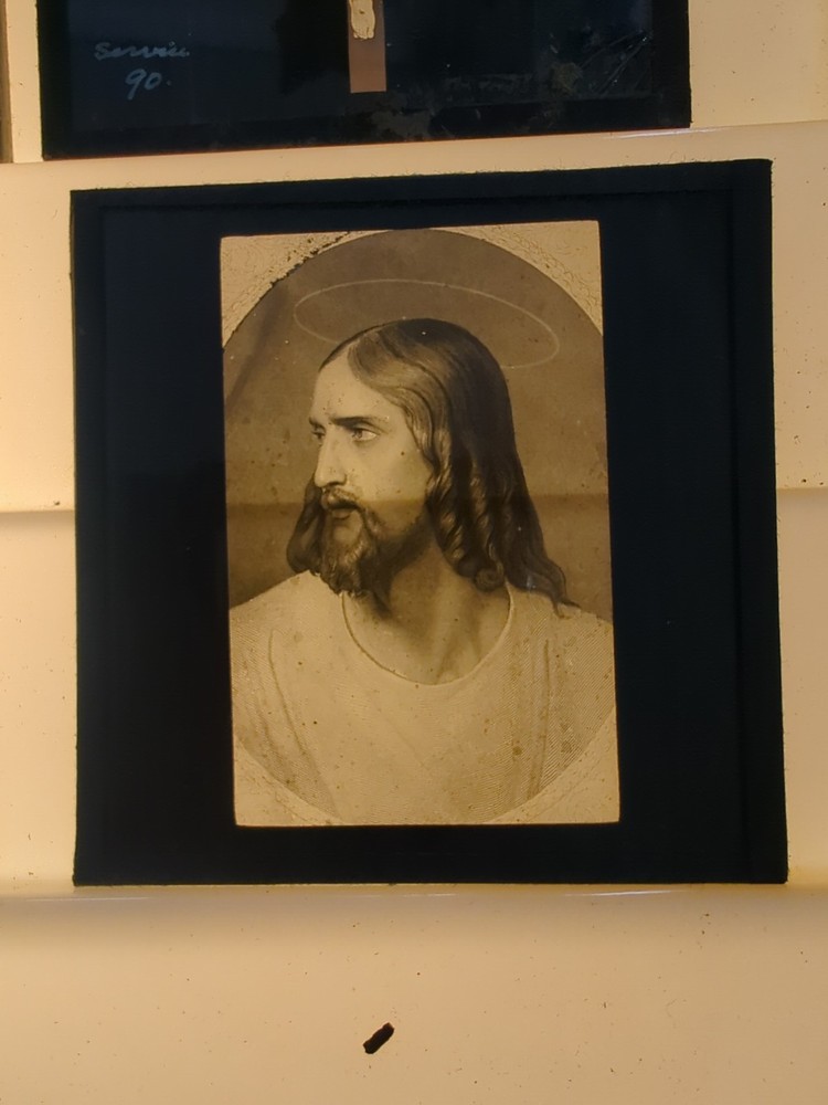 Six Lantern Slides Religious