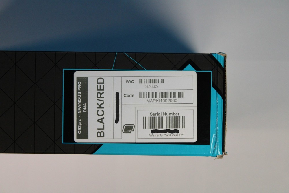 Planet Eclipse Infamous CS2 Pro DNA Paintball Marker - Widow - Black / Red