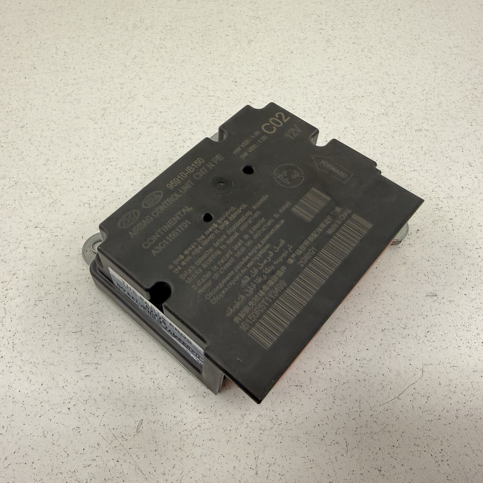 24-26 Hyundai Elantra N Airbag Air Bag SRS Restraint Module 95910-IB150 OEM