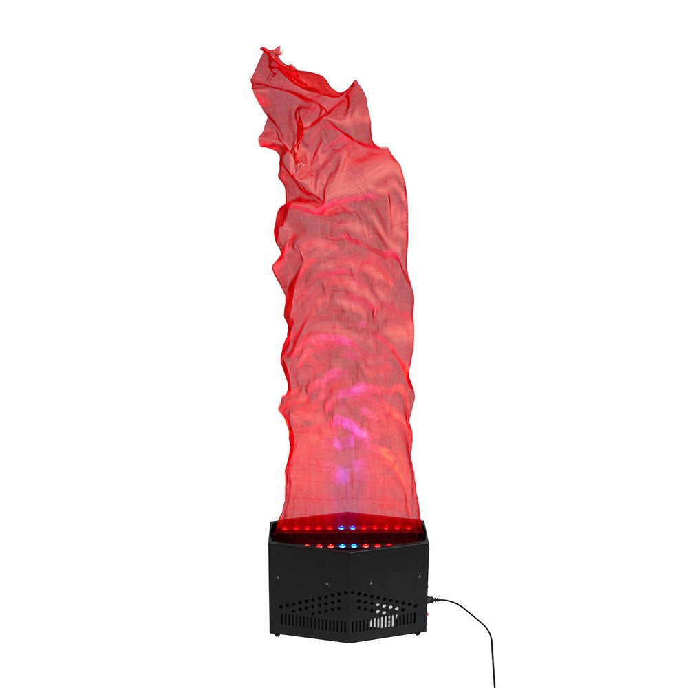 24 LED Flame Fire Light Machine Stage Atmosphere Effect Party Fake Fire Flame