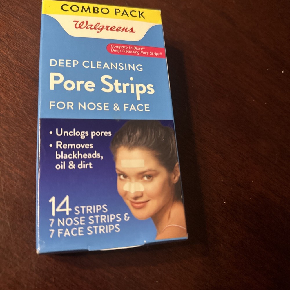 Walgreens Deep Cleansing Pore Strips for nose & face - 14 strips total