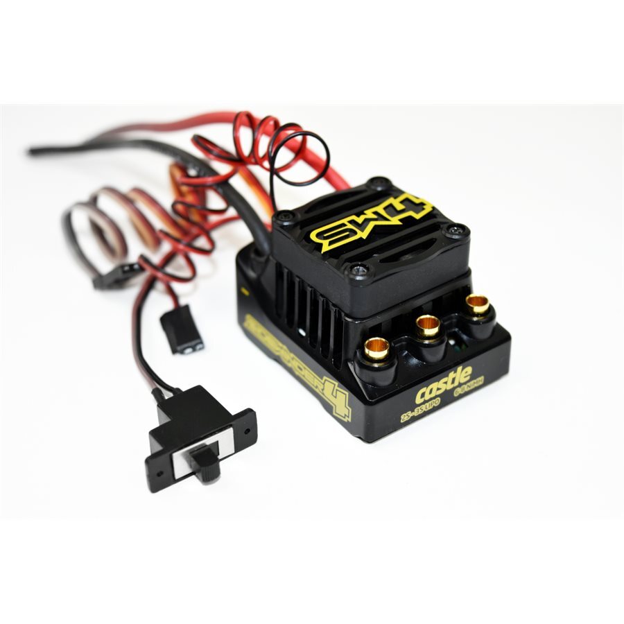 Castle Creations SW4 Sidewinder 4 WP Sensorless ESC / Speed Control Only