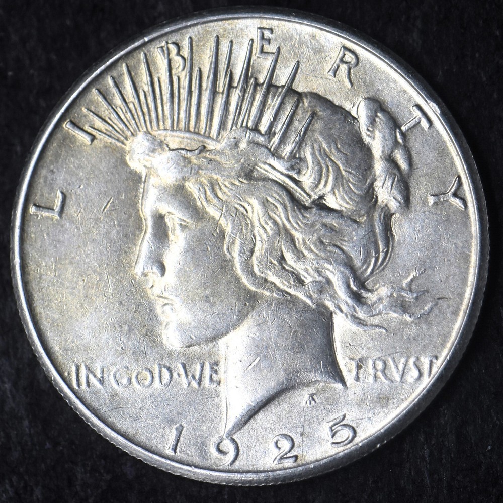 1925-S "High Grade" Peace Silver Dollar $1- COINGIANTS -
