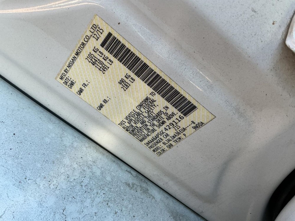 MAXIMA 2016 Glove Box 4929113