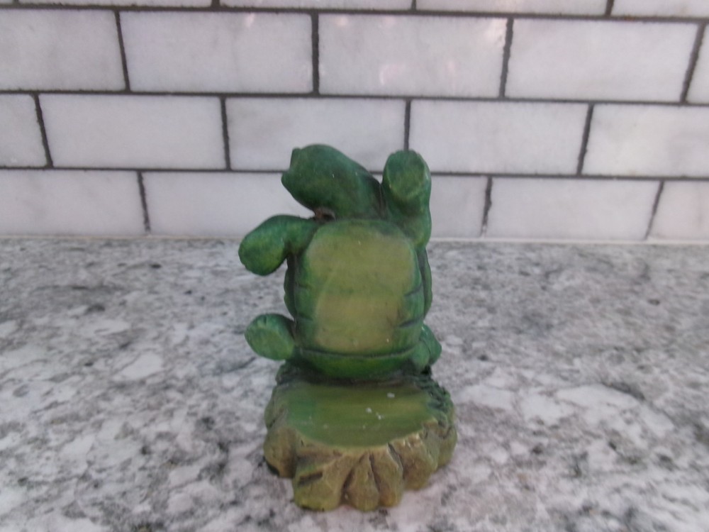 Turtle Figurine's, Book-Ends, Vintage, Pottery, Rustic,