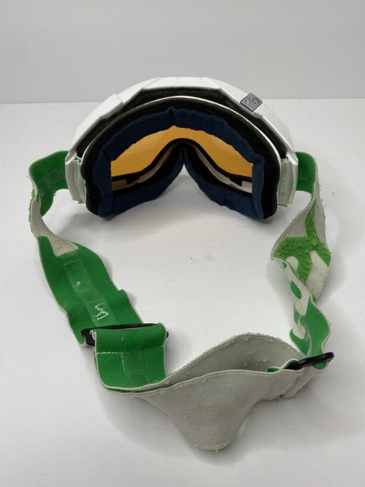 SPY Optic Snow Goggles White & Green Frames - Good Condition