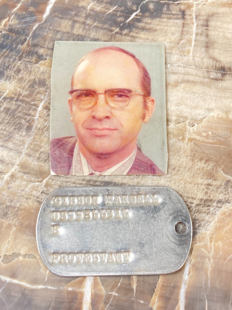 WW2 Occ US Army Military 11th Airborne Division Dog ID Identification Tag