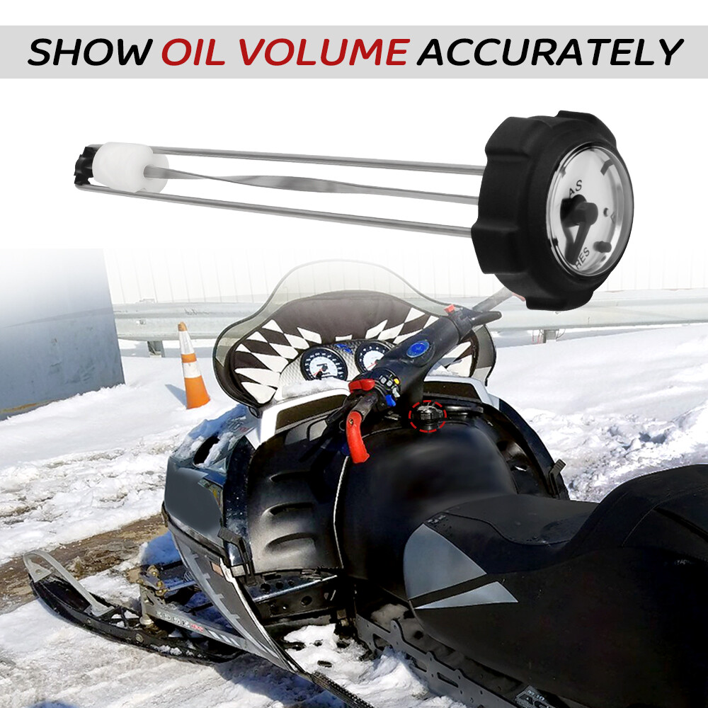 Fuel Gauge Gas Cap 2511248 2511198 for Polaris Snowmobile 440 500 600 650 700