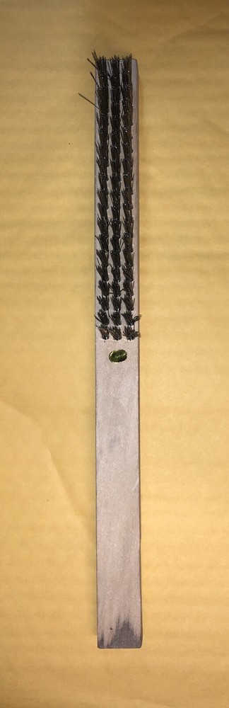 Welding S-20 Chipping Hammer Cone/Chisel Head and Long Handle Wire Brush