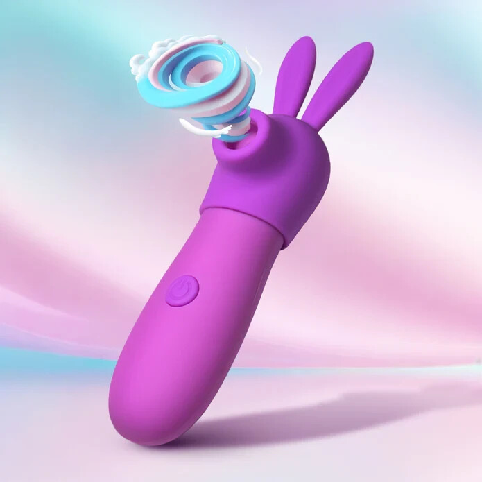 Shegasm: Bunny Sidekick Suction Clit Stimulator ---FREE SHIPPING!!!