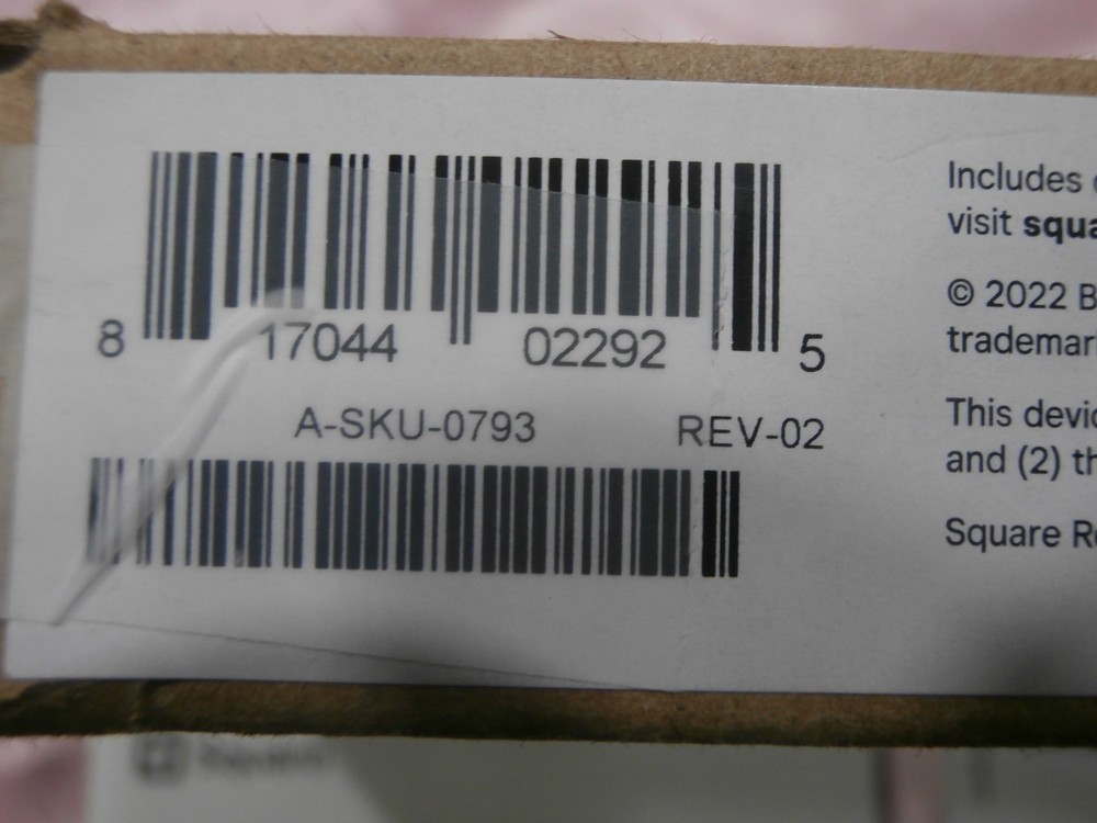 • Square Credit Card Reader