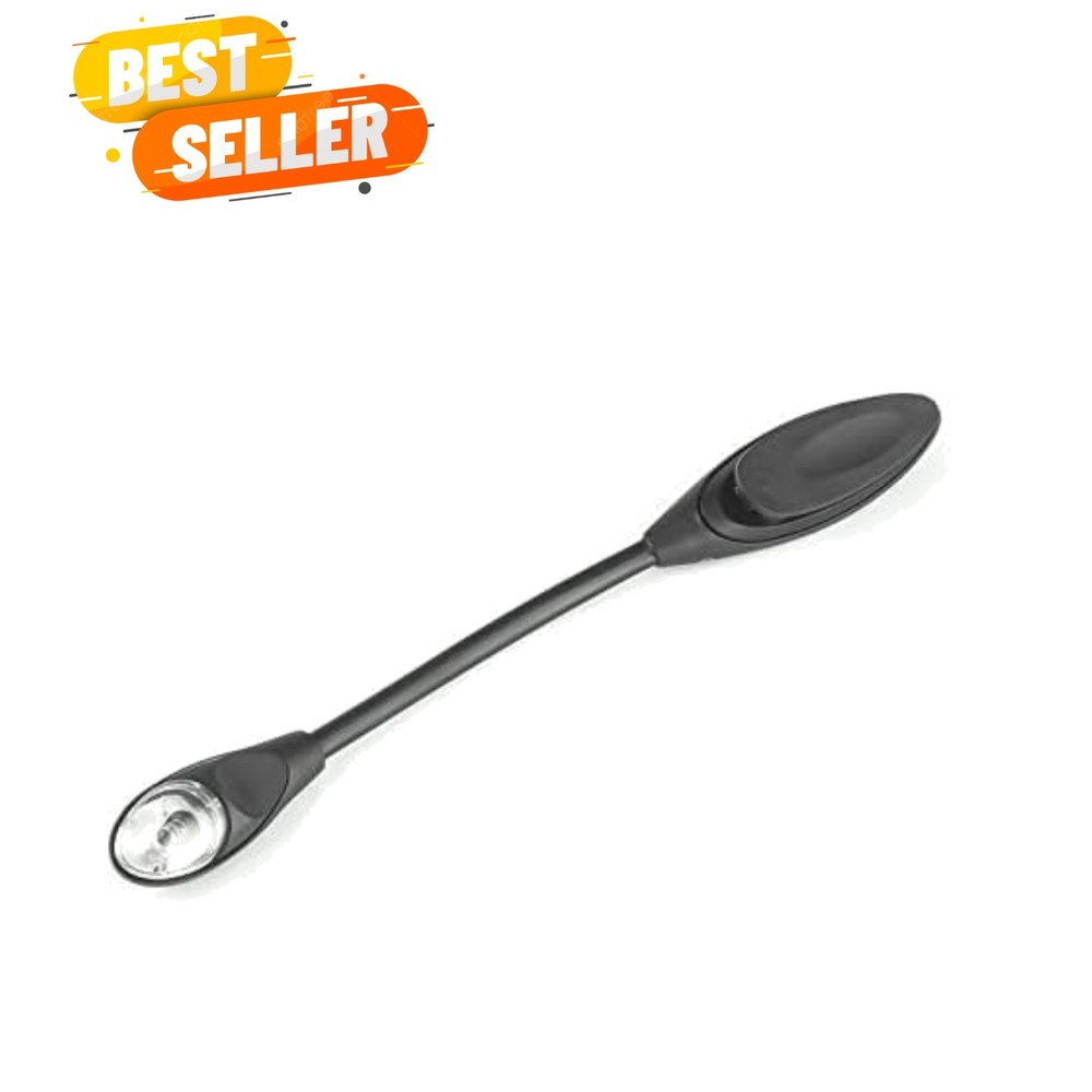 Portable Mini LED Clip-On Booklight with Adjustable Brightness for Reading