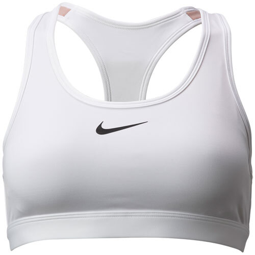NEW! NIKE Women's Padded Support Sports Yoga Bra-White CZ4496-100