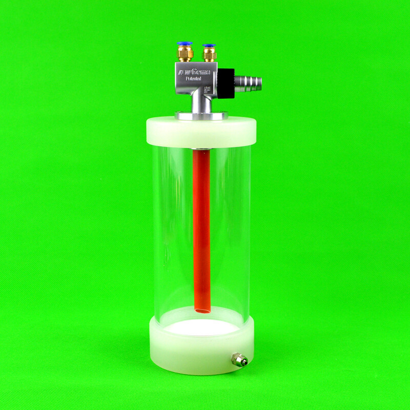 2 PCS Fluidization hopper cup (1 L) with IG02 pump for powder coating machine
