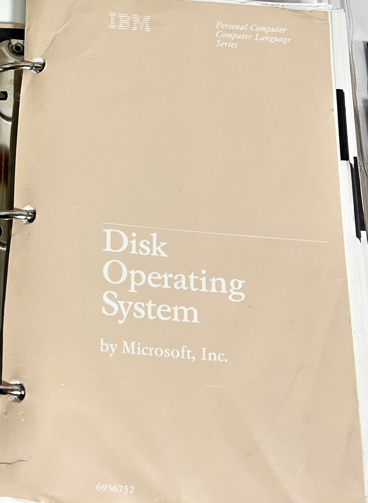 IBMDisk Operating System Vrs 2.0 Includes Software Ships Worldwide