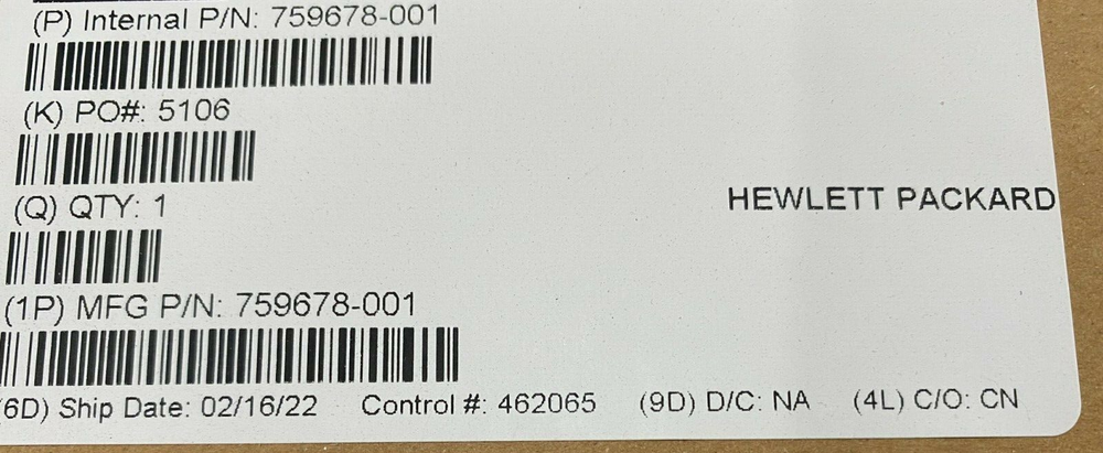 100 HPE Smart Array Cables 215mm 3-pin / 759678-001 792836-001 Cache Module P440