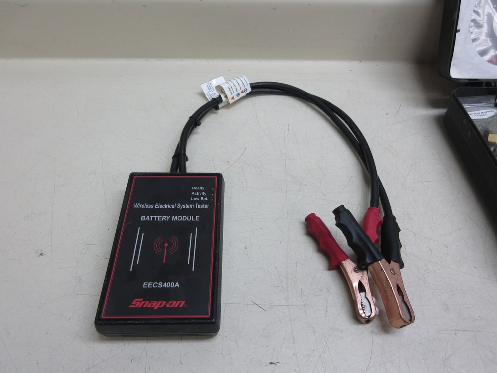 Snap On EECS400A Wireless Electrical Battery System Analyzer w/ Case Used