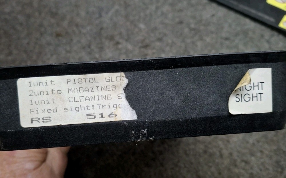 First Generation (1987) Glock 17 Factory Tupperware Pistol Case