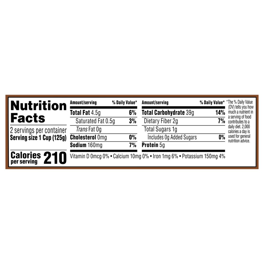 Brown Rice, Microwaveable Rice Cups, 4.4 oz