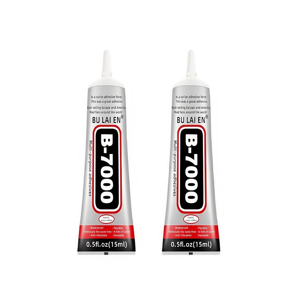 B-7000 Glue Clear for Rhinestone Crafts,Multi-Function 15ml,