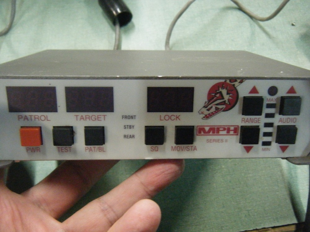 MPH INDUSTRIES RADAR, PYTHON SERIES II K BAND RADAR CERTIFIED
