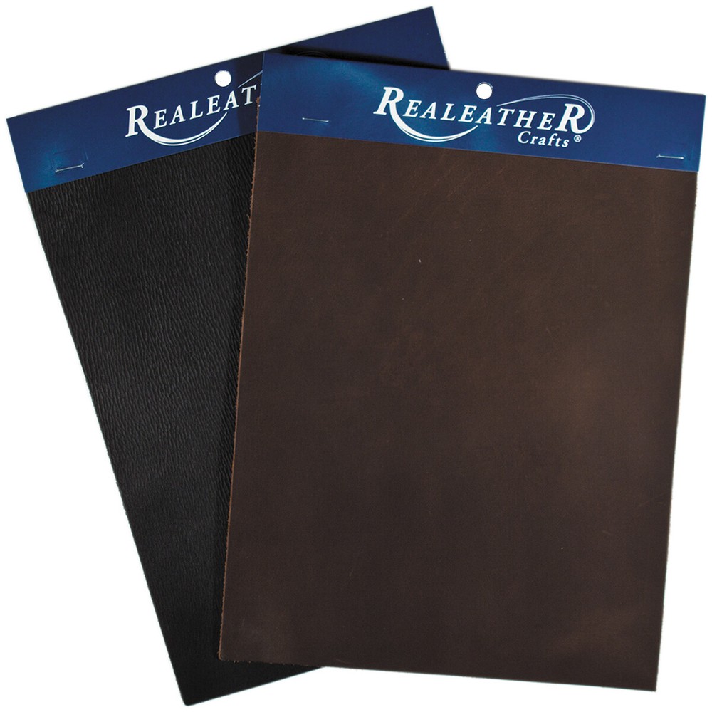 Leather Triumph Trim Piece 8"X11" Brown