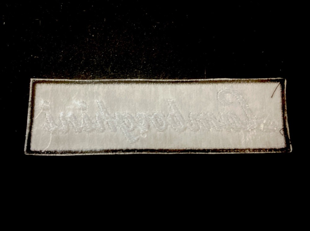 5 1/2” LAMBORGHINI EMBROIDERED PATCH IRON/SEW ON + Sticker