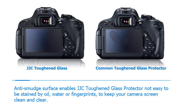 JJC 2.5D 9H Tempered Optical Glass LCD Protector for Ricoh GR3 GR III