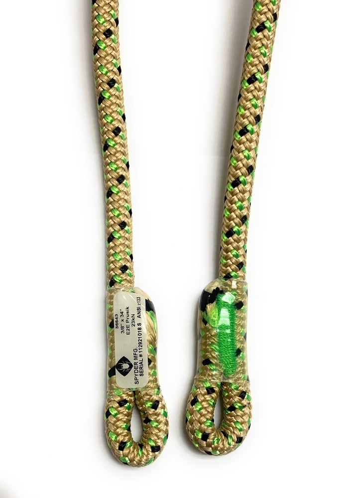 CLIMB RIGHT High Friction E2E Sewn Prusik Loop 3/8" x 34"
