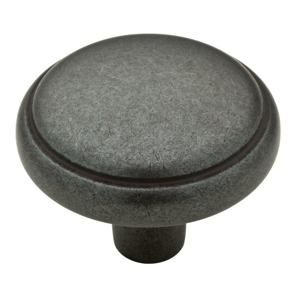 (12 Pack) 1-1/4" Domed Top Round Knob Soft Iron