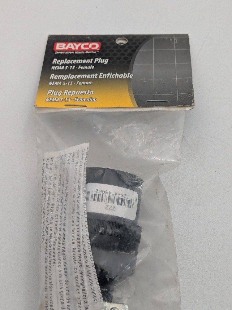 BAYCO Replacement Plug SL-152