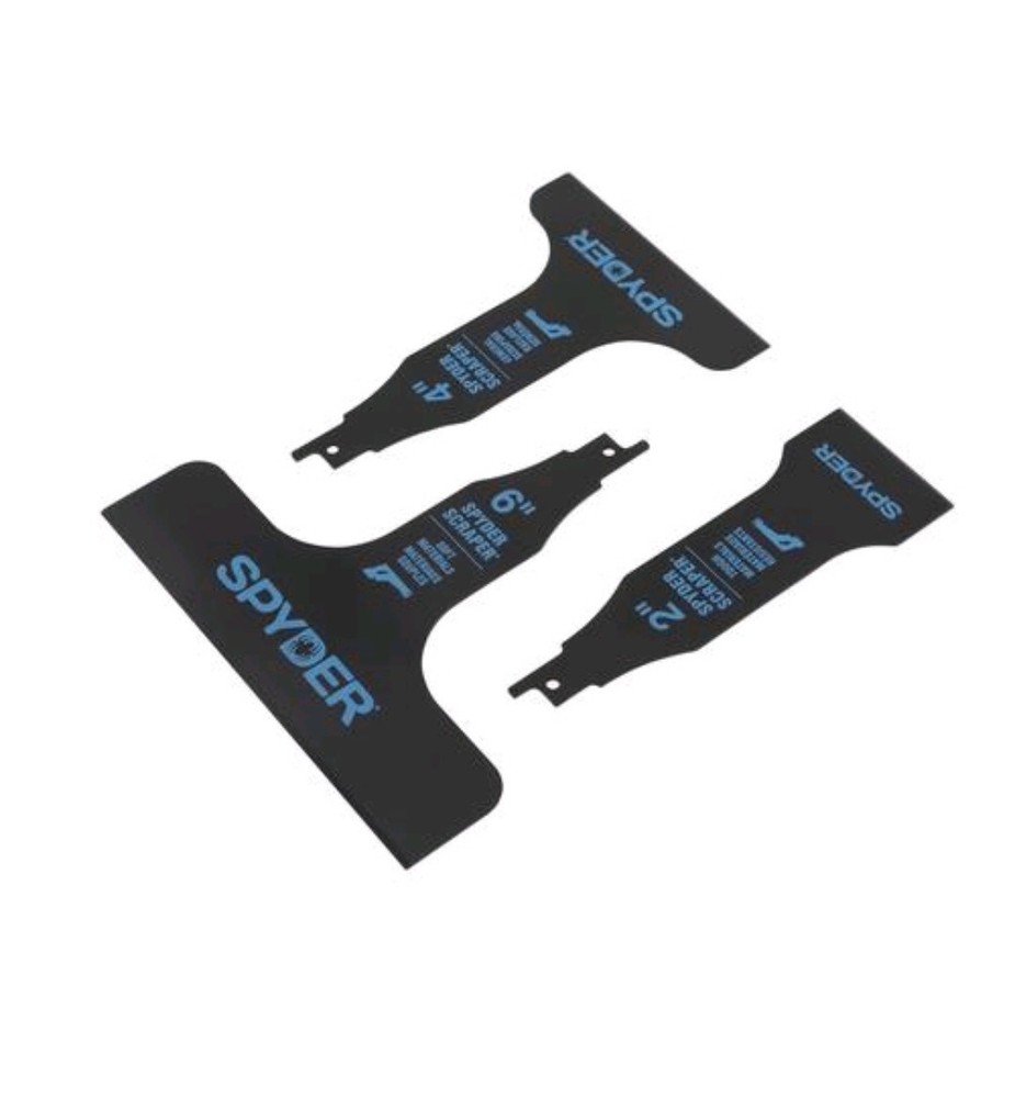 Spyder 3-Pack Reciprocating Saw Scraper Attachments, 00243S