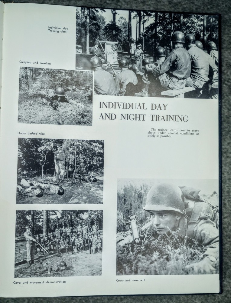 Basic Training Book Army Company B, First Battalion First Training Regiment 1959