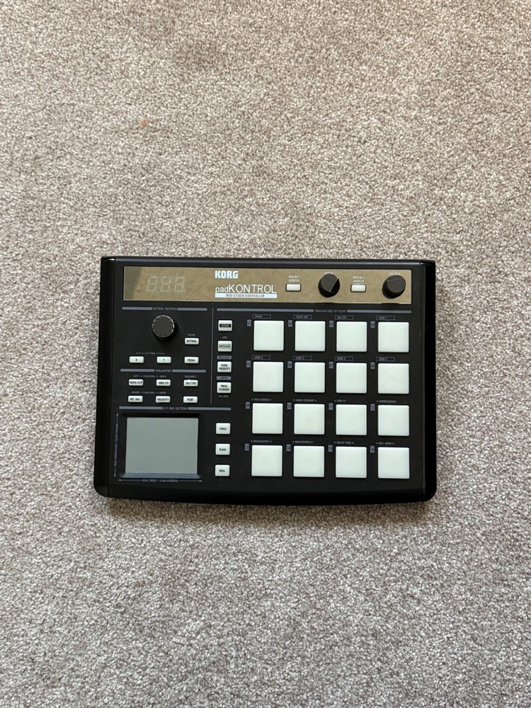 KORG padKONTROL MIDI Studio Controller KPC-1 W/ USB CABLE / No box
