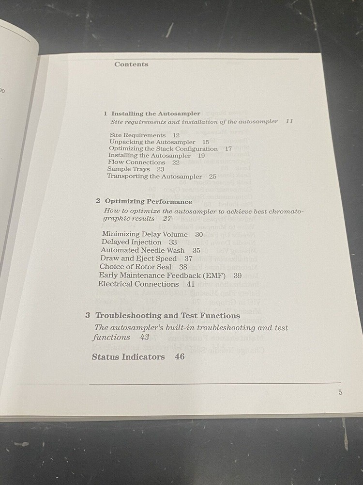 Hewlett Packard HP 1100 series Autosampler Reference Manual - User Guide