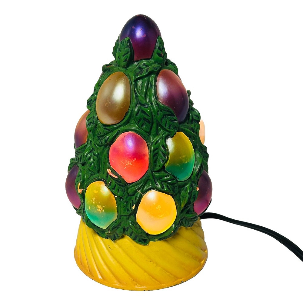 Cheyenne Easter Egg Tree Accent Lamp Opalescent Small Table nightlight