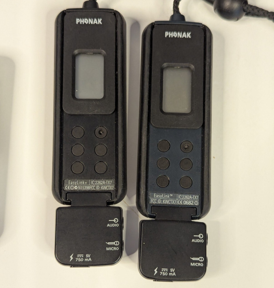 16 Phonak ZoomLink+ and 2 EasyLink+ TESTED