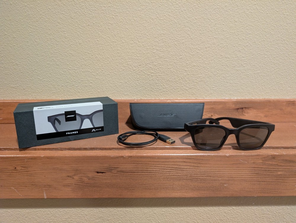 Bose Frames Alto BMD0006 Bluetooth Audio Microphone Smart Sunglasses Black