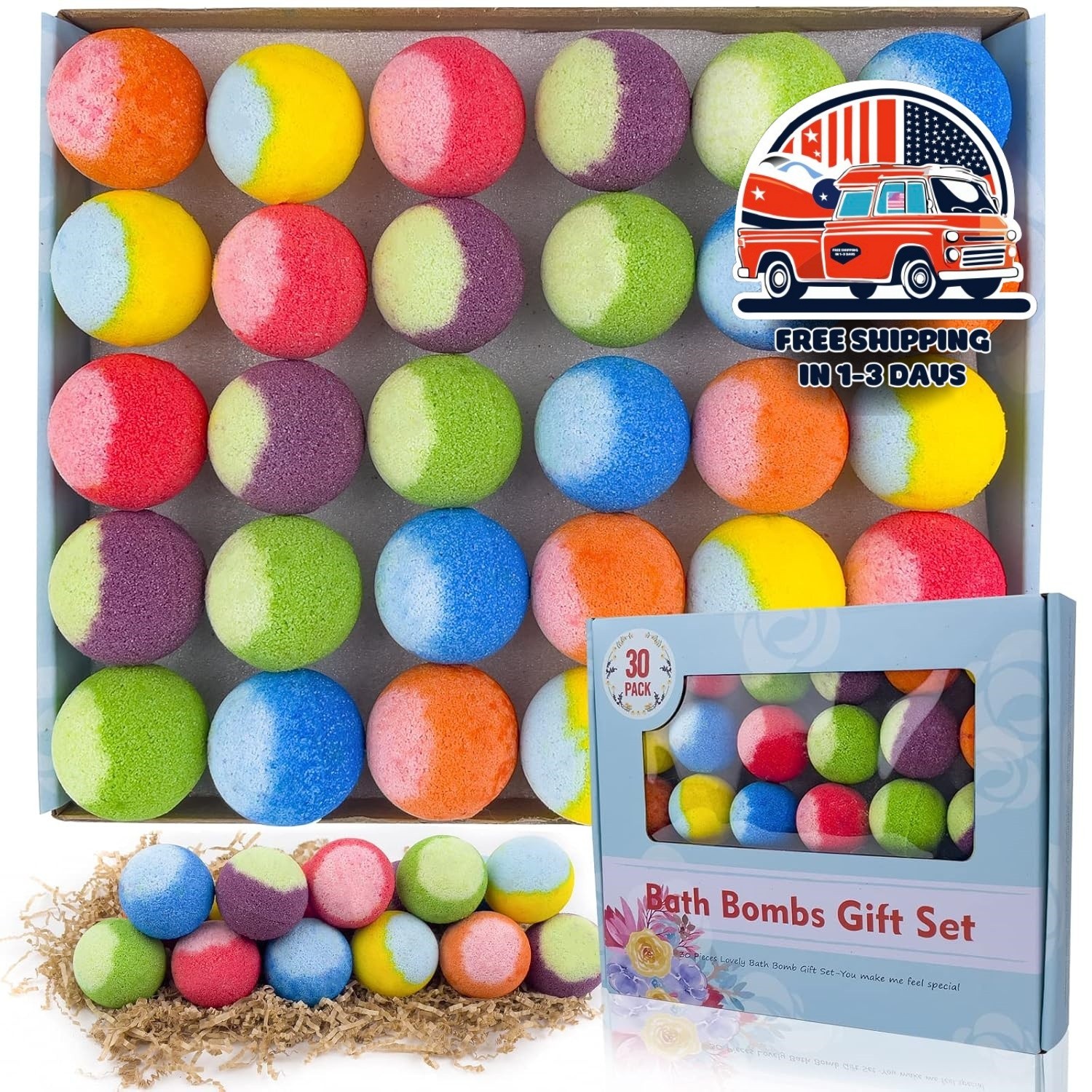 Bombas de baño orgánicas naturales para niños mujeres y hombres Día de la Madre