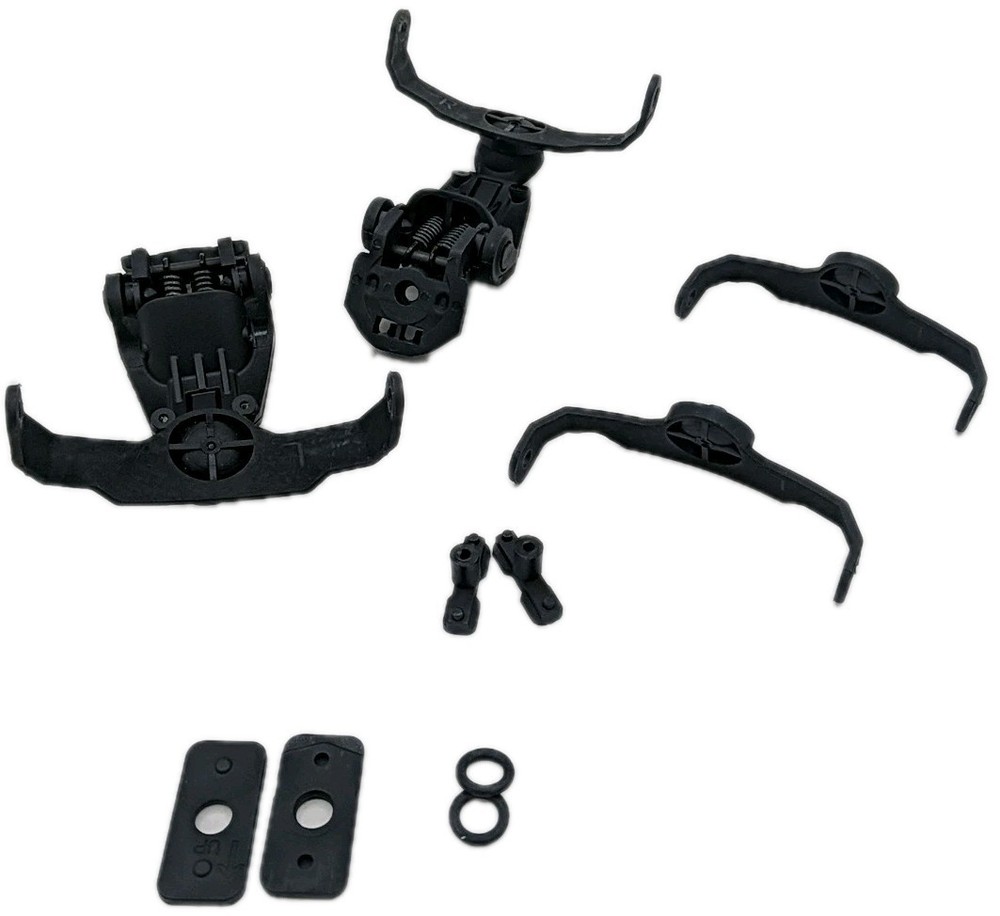 Tactical Helmet Adapter Set Left And Right, Black