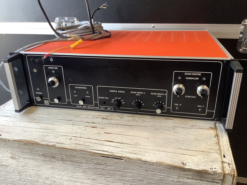 2- Leybold Heraeus PS-DF 12 Scan and Deflection Units 867 916 untested
