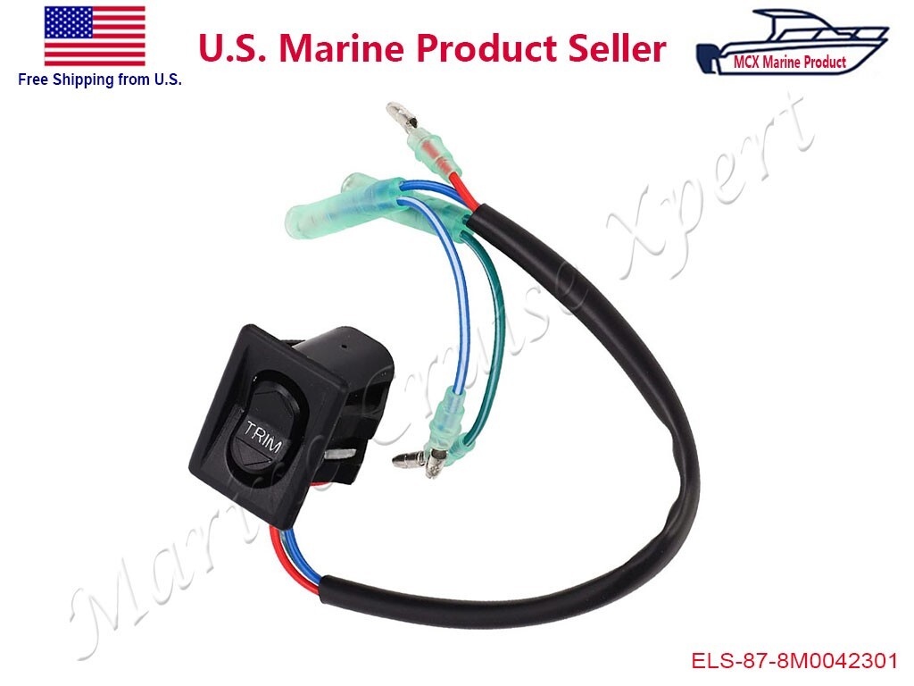 Mercury Marine Power Trim Tilt Switch 87-8M0042301 40HP-200HP Outboard