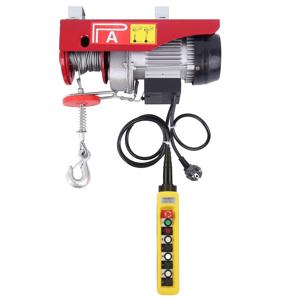 CraneChain Hoist Push Button Switch Lifting Pendant Controller W/Emergency Stop