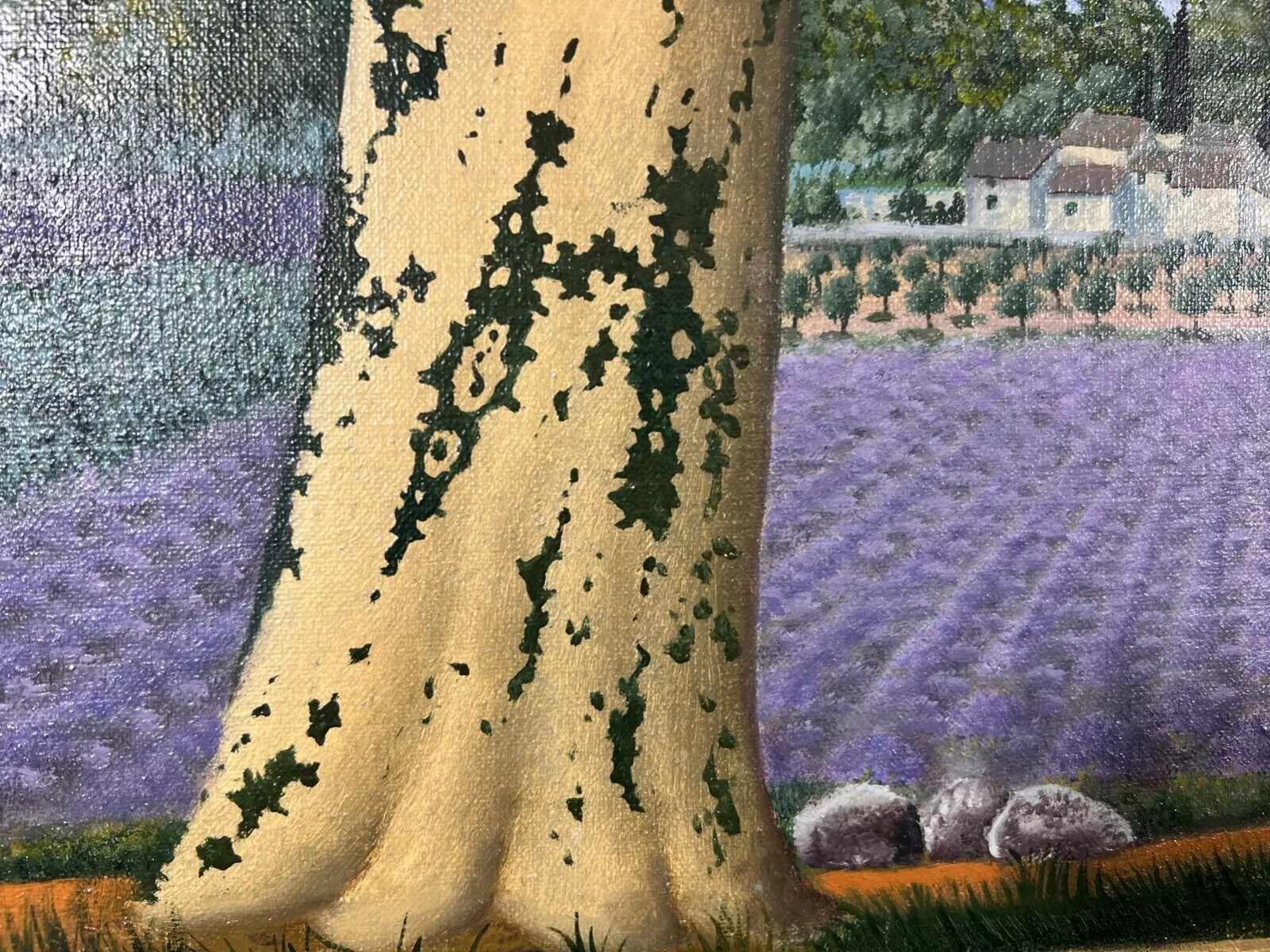 Gyorgy STEFULA "Lavender Field" Collectible! #112