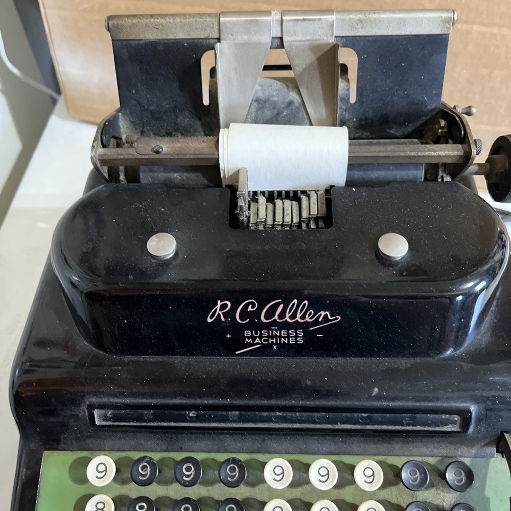 RC Allen Model 915 Adding Machine - Parts
