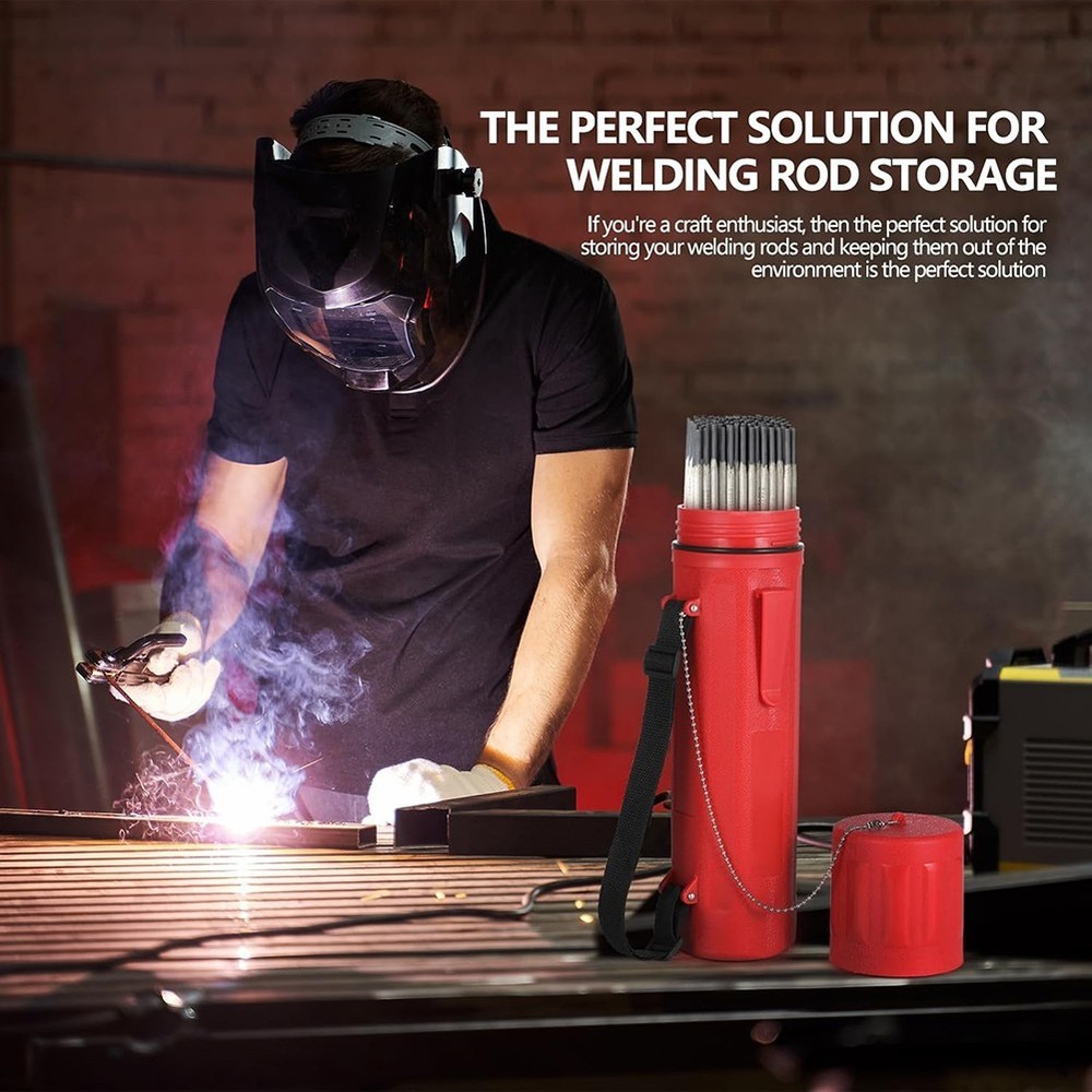 Welding Accessory 2pcs Robust Electrode Storage Canisters for All Users