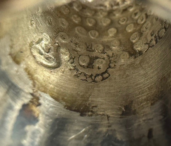 Sterling Silver Thimble 925 Eagle Spratling-School “JD” Flared Scrollwork Skirt