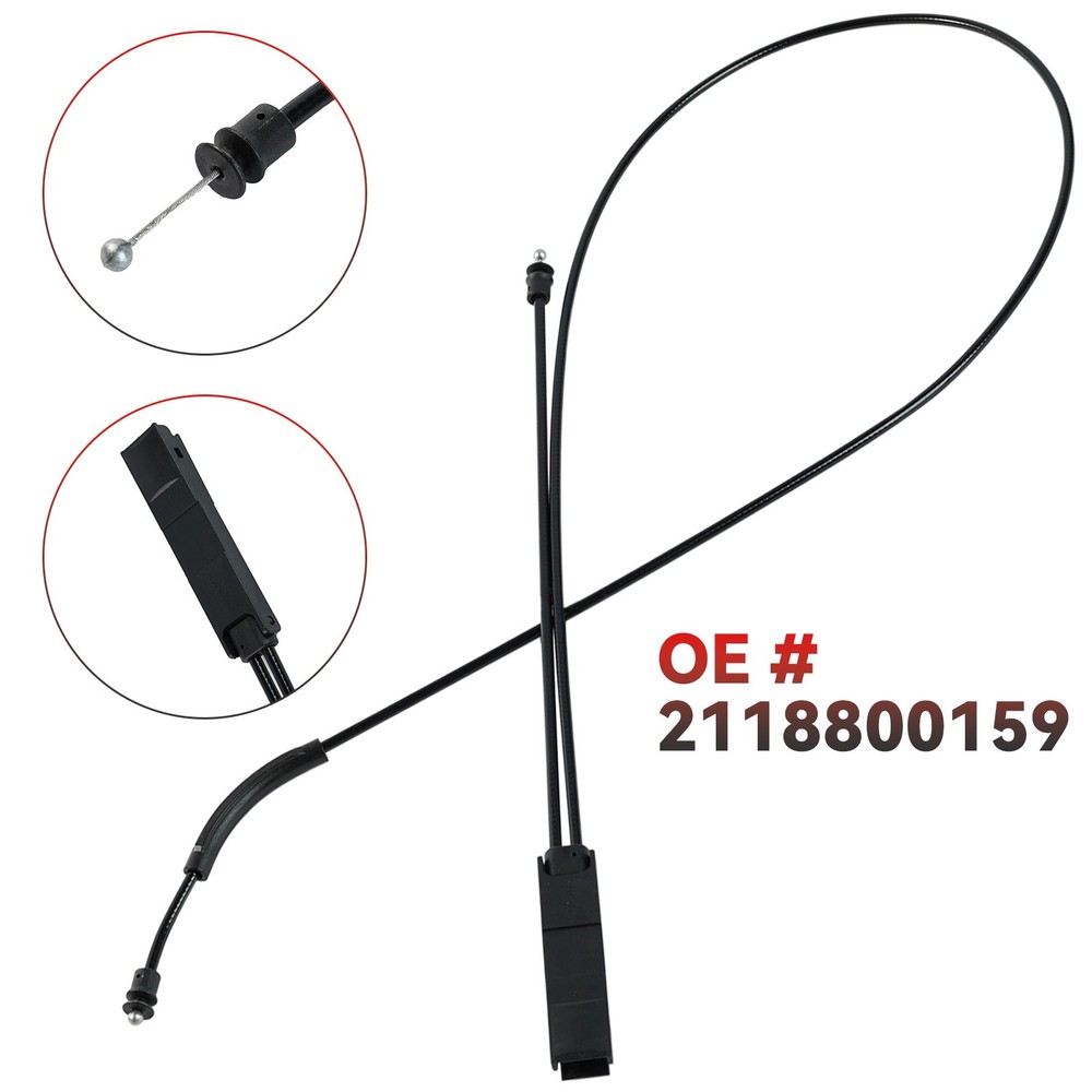 Hood Release Front Cable For Mercedes Benz E Class Sedan E320 E350 E500 AMG E55